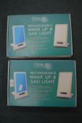 2x Osalis Rechargeable SAD Lights