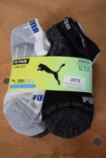 10x Pairs of Puma Dry Cell Kid’s Socks Size: 2.5-5