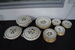 Royal Worcester Bernina Pattern Tableware 40+pcs