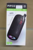 Pifco Portable LED Speaker