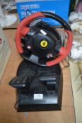 Thrust Master Gaming Wheel and Pedals
