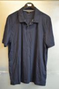 *Ted Baker Navy Slim Fit Polo Size: XL