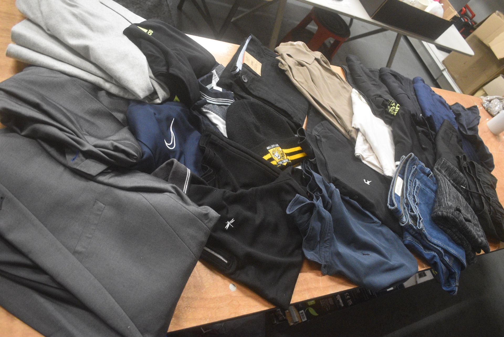 Quantity of Assorted Men’s Clothing Sizes: L and XL Including Adidas, Nike, F&F, Next, Hull City, - Image 2 of 3