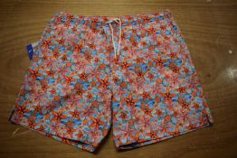 *Swims Starfish Print Swimshorts Size: L