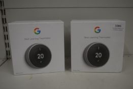 *2x Nest Learning Thermostats (salvage)