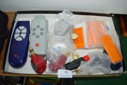 Assorted Caravan Parts Including Remotes