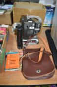 Bolex M8 Projector, British Rail Leather Bag, etc.