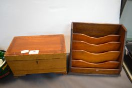 Workbox and a Letter Rack