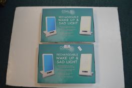 2x Osalis Rechargeable SAD Lights