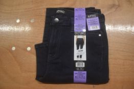 *Buffalo High Rise Stretch Straight Leg Denim Jeans Size: 8