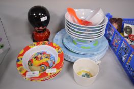Children’s Unbreakable Tableware, and a Moneybox