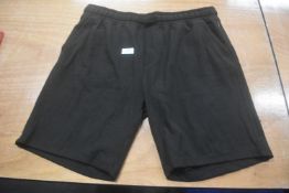 *Jachs New York Men’s Soft Fleece Shorts in Black Size: XL