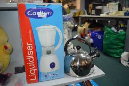 Carlton Liquidiser, and a Whistling Kettle
