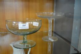 Glass Bowl and a Tazza