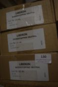 3x Boxes of 6x 125ml Liberon Wood Stopping Neutral
