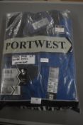 Port West Holster Trousers in Blue/Metal Grey Size: 46x31/33 with Pair of Kneepads