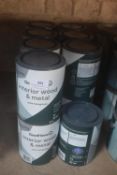 *15x 1L of GoodHome Interior Wood & Metal Paint Mixing Base B