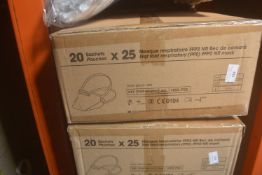 *2x Boxes of 20x 25pk of FFP2 Face Masks