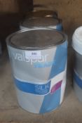 *3x 5L of Valspar Trade Silk Base