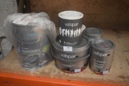 *Assorted Valspar Gloss and Masonry Bases