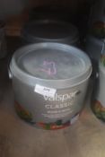 *3x 2.5L of Valspar Classic Wooden & Metal Gloss Base A