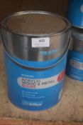 *1x 5L of Valspar Trade Acrylic Wood & Metal Gloss Base B