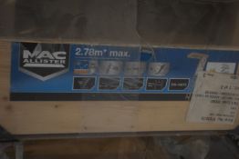 *2x MacAllister 2.78 Softwood Loft Ladders with Hatches