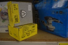 MacAllister Orbital Sander and Quantity of Discs
