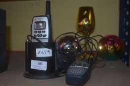 Pair of Technika 2-Way Radios with Charger