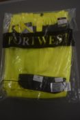 Port West HI-Vis Work Trousers Size: 36”