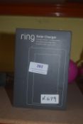 Ring Solar Charger