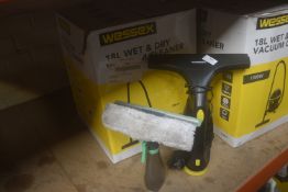 *1x Wessex Wet & Dry Vacuum Cleaner, and 1x Wessex Window Vac
