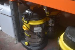 *2x Wessex 30L Vacuum Cleaners