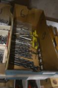 Box Containing a Quantity of Drill Bits