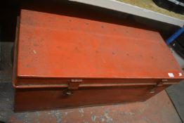 Red Metal Chest