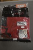 Port West Deep Red/Black Trousers Size: 32x31-33 with Pair of Kneepads
