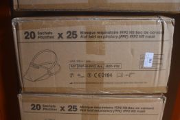 *2x Boxes of 20x 25pk of FFP2 Face Masks