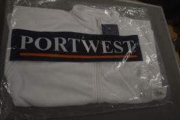 Port West Women’s Aran Fleece in White Size: L