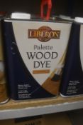 5L of Liberon Pallet Wood Dye Antique Pine