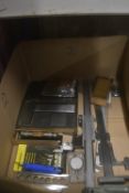 Box of Assorted Precision Tools