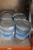*5x 2.5L of Valspar Trade Silk Base C