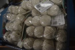 *Tray of Cotton String