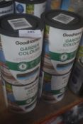 *4x 750ml of Garden Colours Sacramento Matt Protection & Colour for Wood, Stone, & Metal
