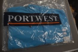 Port West Women’s Aran Fleece in Aqua Size: S
