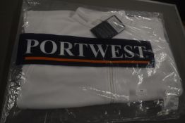 Port West Women’s Aran Fleece in White Size: M