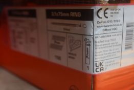 *1x Box of 1100x Paslode 75mm Ring D-Head Nails