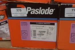 *1x Box of 1100x Paslode 90mm Smooth Round Drive Nails