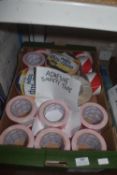 Quantity of Assorted Safety Tapes