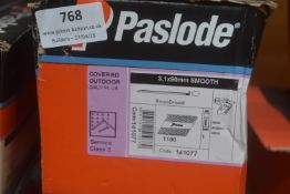 *1x Box of 1100x Paslode 90mm Smooth Round Drive Nails