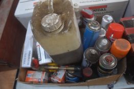*Mixed Lot Including Assorted Part Cans, Lightbulbs, etc.